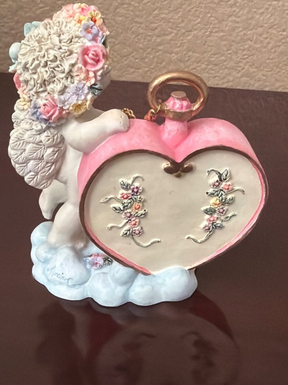 2 X Dreamsicles Heart to Heart Musical Water Globe & Pocket Watch Clock Set 2000 - Picture 10 of 15